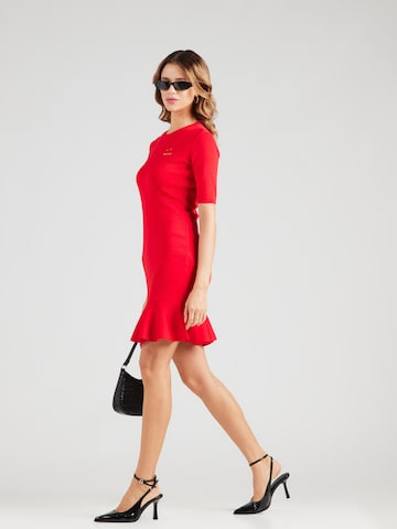 ARMANI EXCHANGE Sukienka z dzianiny w kolorze czerwony