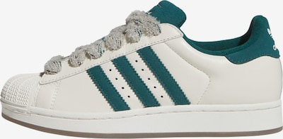 ADIDAS ORIGINALS Sneaker 'Superstar II' in 35,5 in smaragd / weiß, Produktansicht