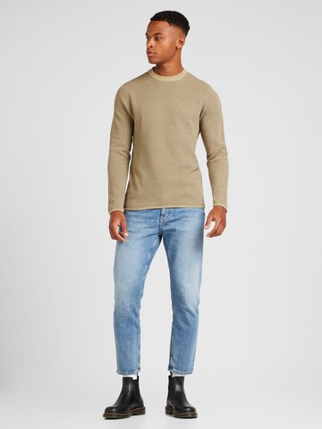 Only & Sons Sweater 'ONSNIGUEL' in Beige