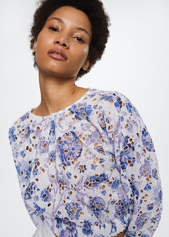 MANGO Blouse 'Rumba' in Gemengde kleuren