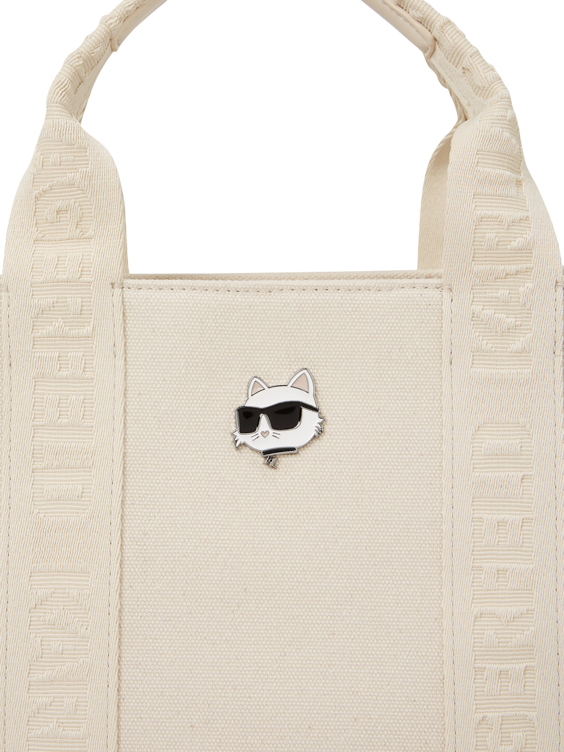 Karl Lagerfeld Shopper táska ' IKON CHOUPETTE PIN SQUARE ' - fehér