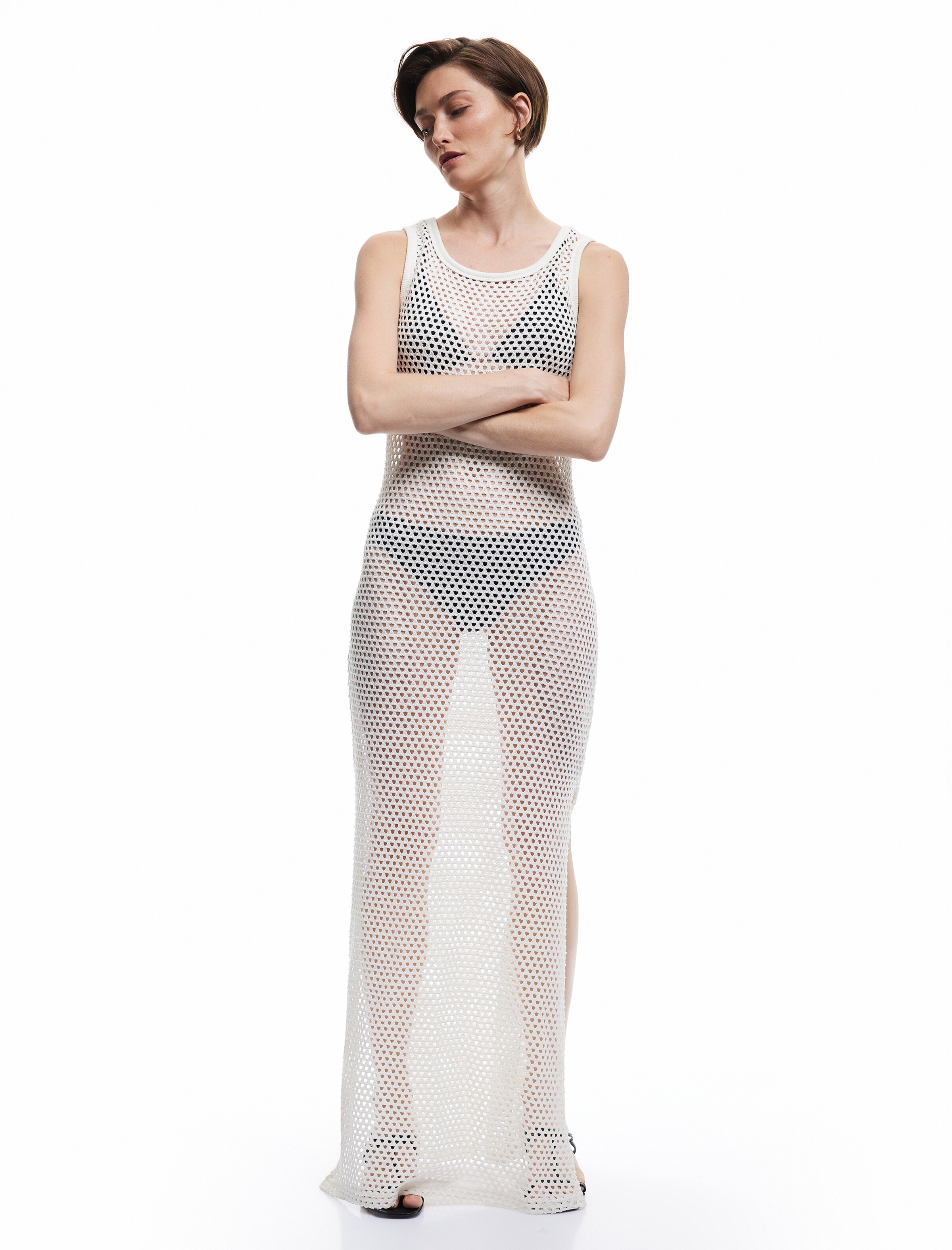 Koton Kleid in Beige