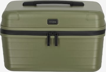 TITAN Kosmetiktasche 'UPGRADE' in Grün: Vorderseite