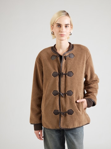 Manteau mi-saison 'ONLMali' ONLY en marron : devant