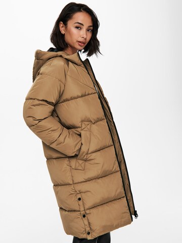 ONLY Winter coat 'Amanda' in Brown