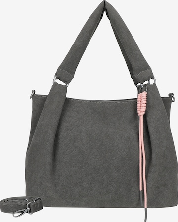 Fritzi aus Preußen Shopper 'Sue03 Suede Jacky Soft' in Grijs: voorkant