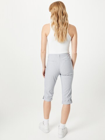 Coupe slim Pantalon TOM TAILOR en gris