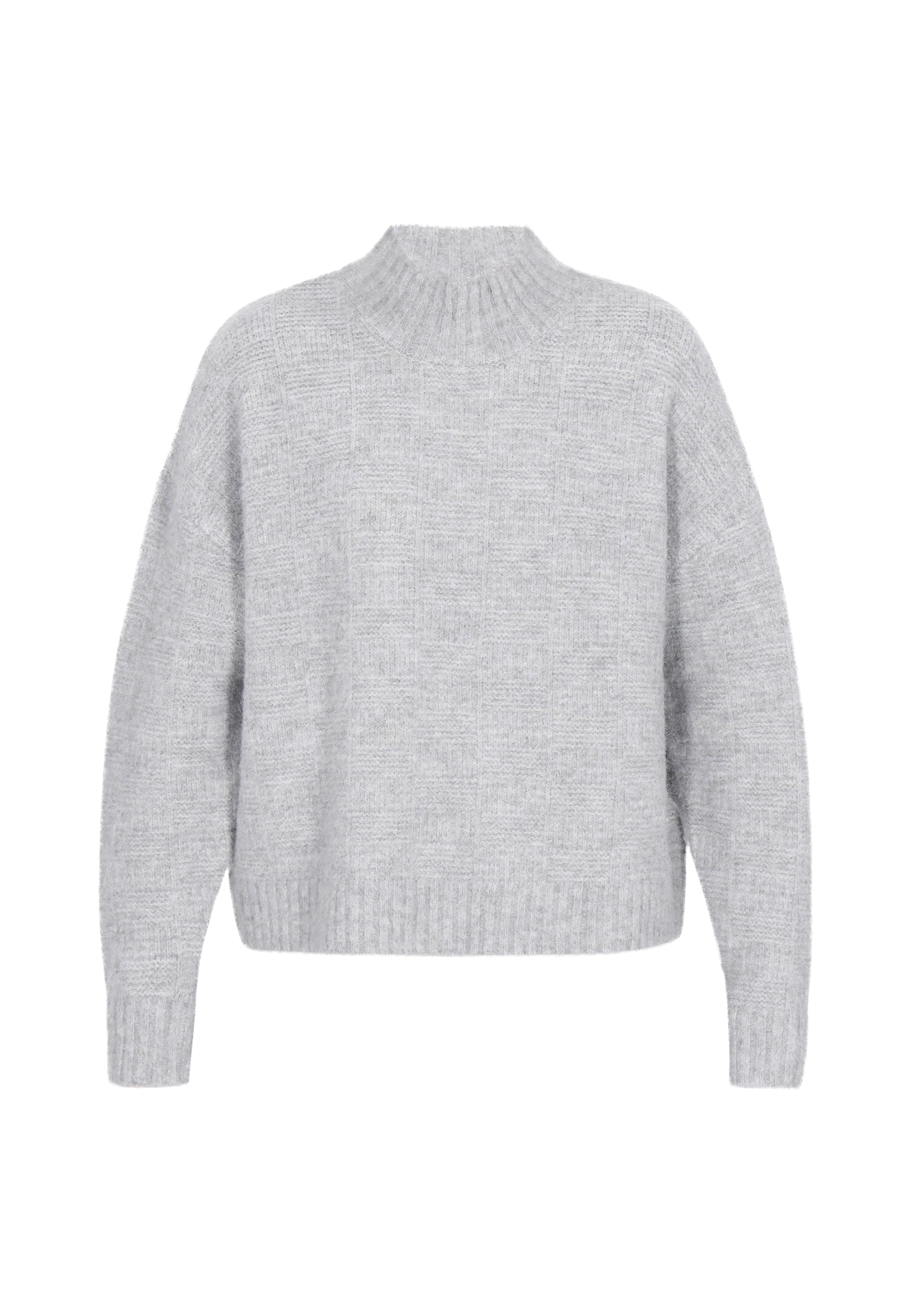 pilka usha WHITE LABEL Laisvas megztinis: priekis