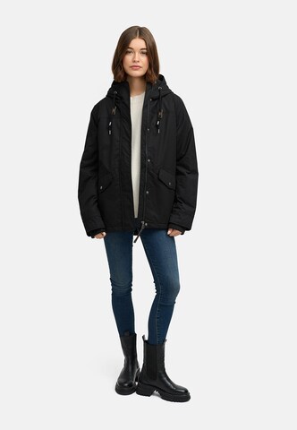 Ragwear Winter jacket 'YOUMODO' in Black