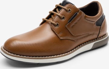 Bruno Marc Lage schoen in Bruin: voorkant