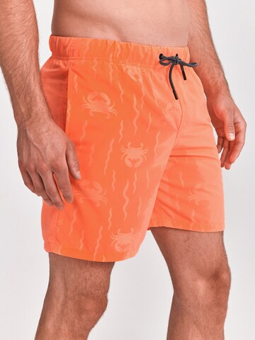 Shorts de bain Shiwi en orange