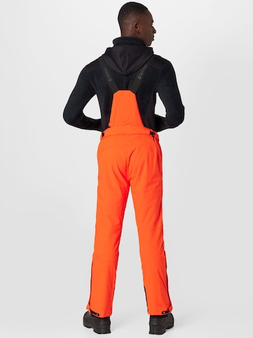 KILLTEC Regular Outdoor trousers 'Enosh' in Orange