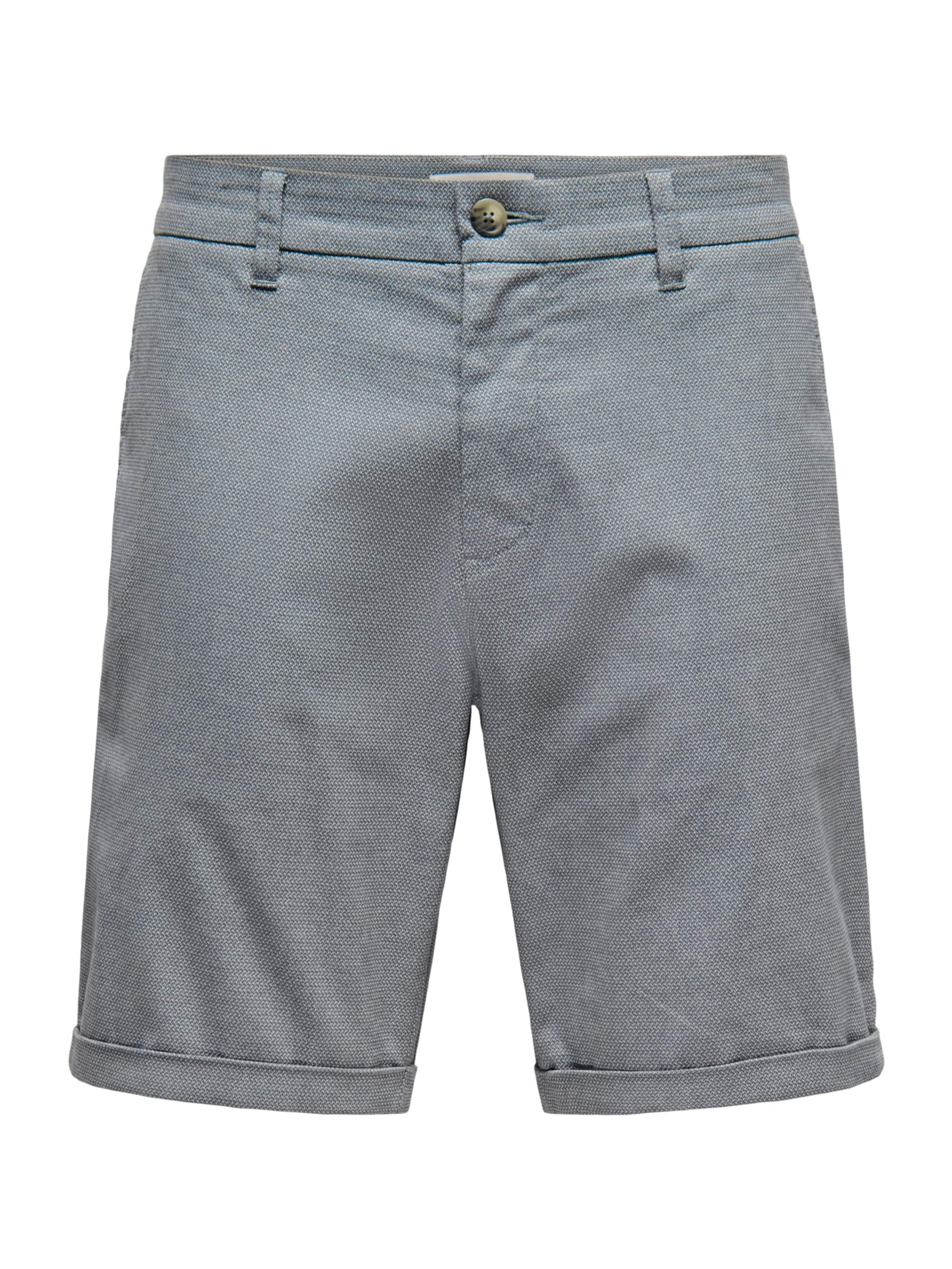 Only & Sons Брюки-чинос 'ONSPETER' в Серый: спереди