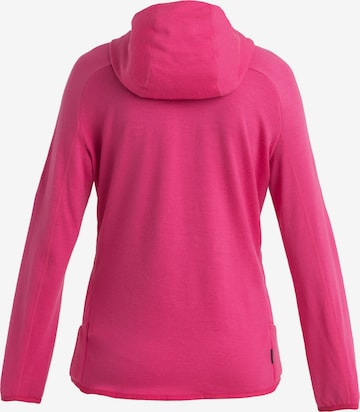 ICEBREAKER Jacke 'Quantum Hybrid' in Pink