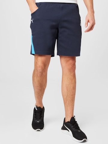 PUMA - regular Pantalón deportivo en azul: frente
