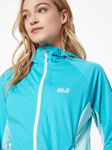 JACK WOLFSKIN Outdoorová bunda 'EAGLE PEAK II' – modrá