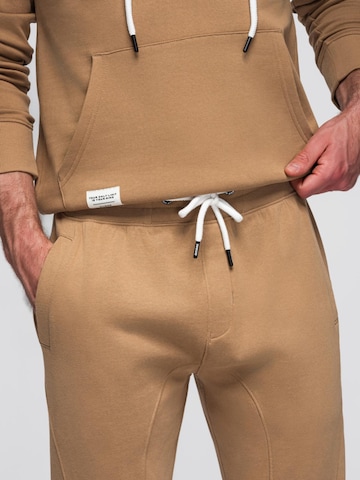 Ombre Sweat suit in Brown