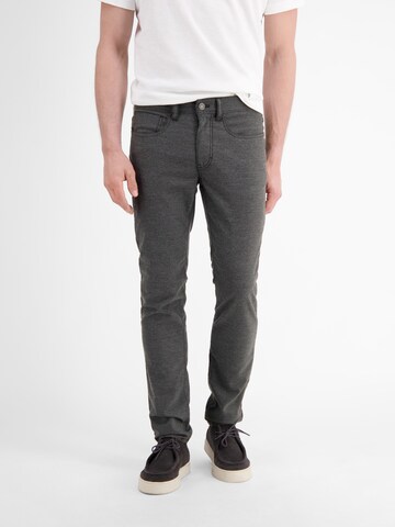 LERROS Slim fit Trousers 'Conlin' in Black: front
