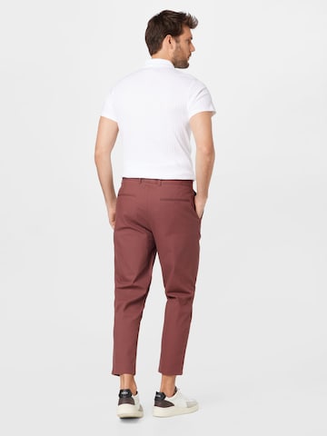 BURTON MENSWEAR LONDON regular Παντελόνι σε ροζ