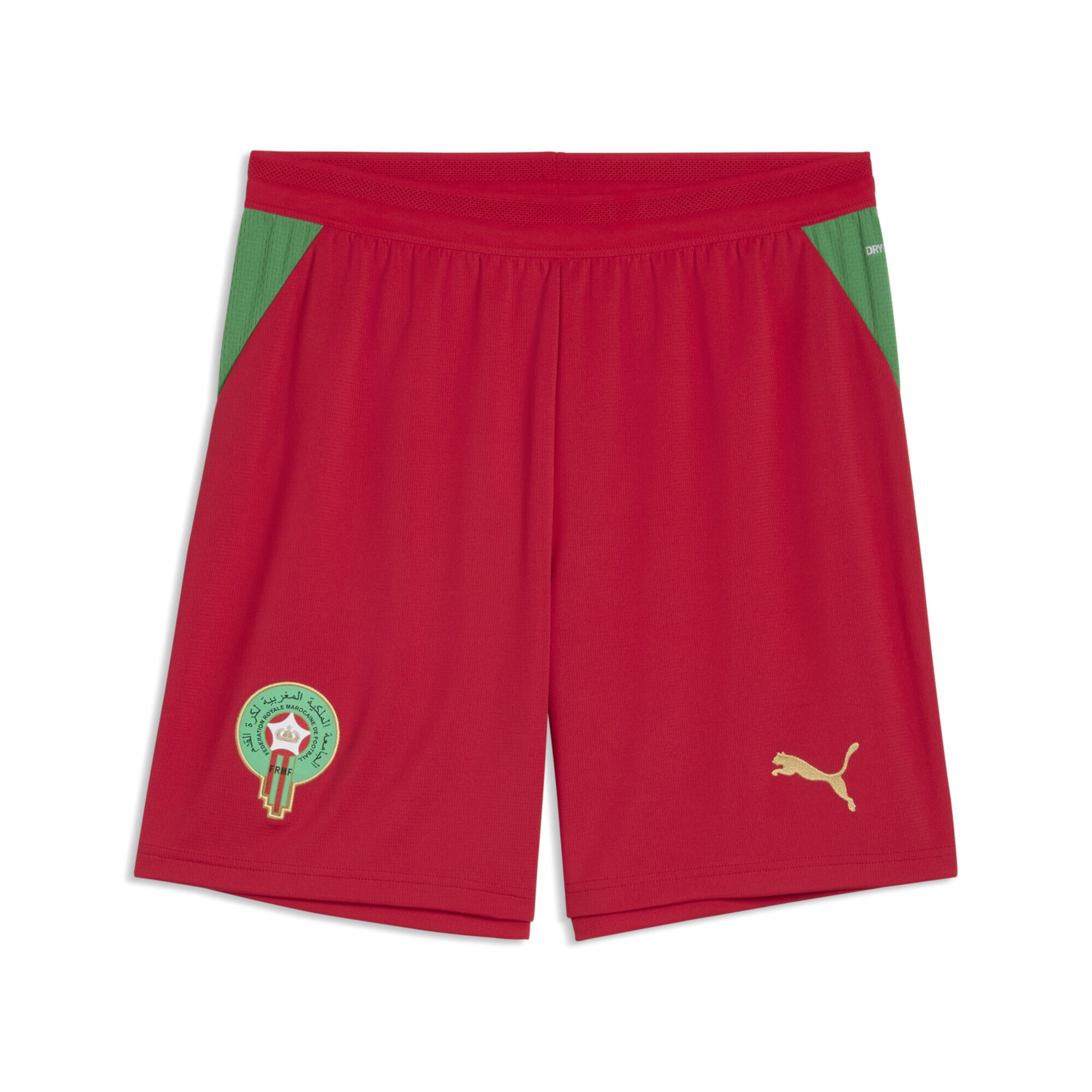 PUMA Workout Pants 'Marokko' in S/Regular in Gold / Green / Red, Item view