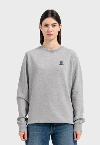 Oldskull Sweatshirt 'Basic Oldskull 25' in Grey: front