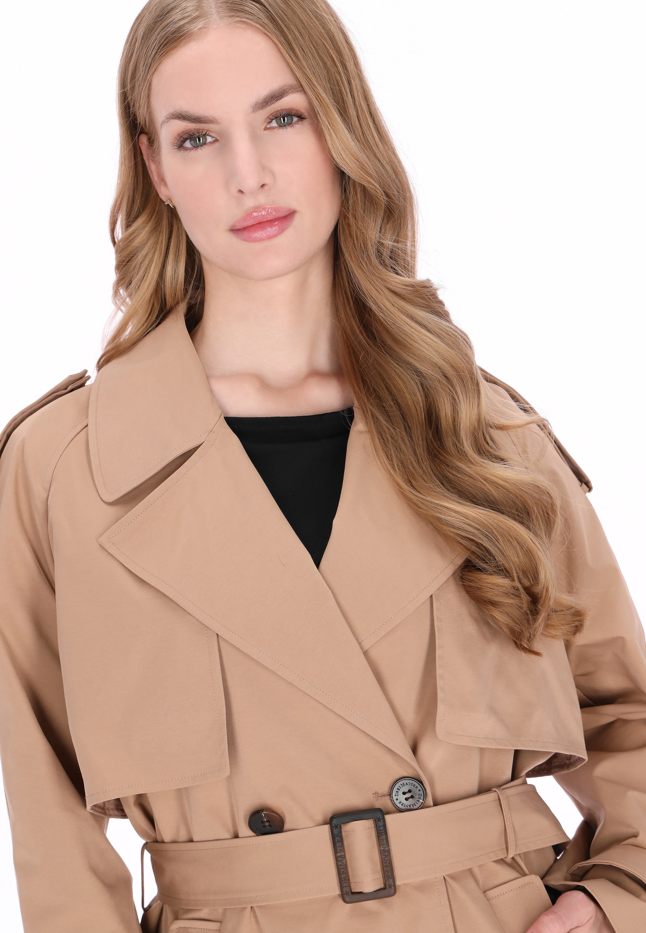 DreiMaster Klassik - Abrigo de entretiempo 'Classic' en beige