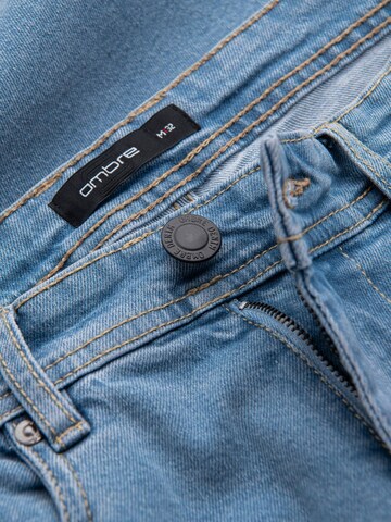 Ombre Slimfit Jeans in Blauw