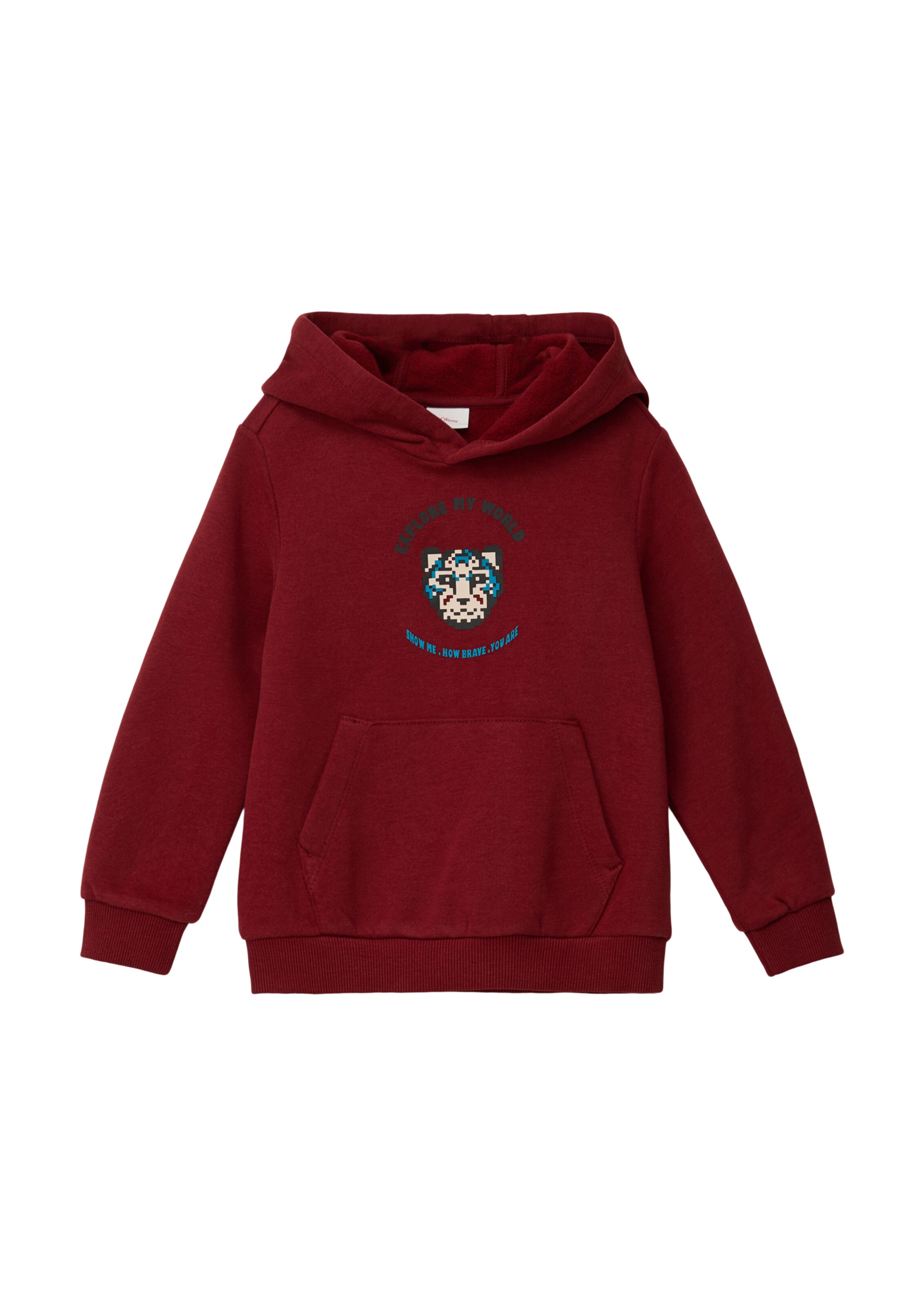 s.Oliver Sweatshirt in Rood: voorkant