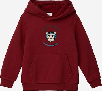 s.Oliver Sweatshirt in Rood: voorkant