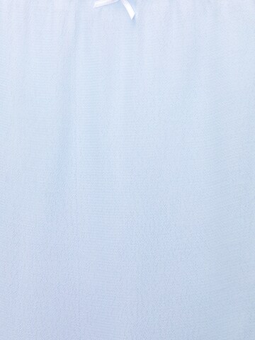Pull&Bear Spódnica w kolorze niebieski
