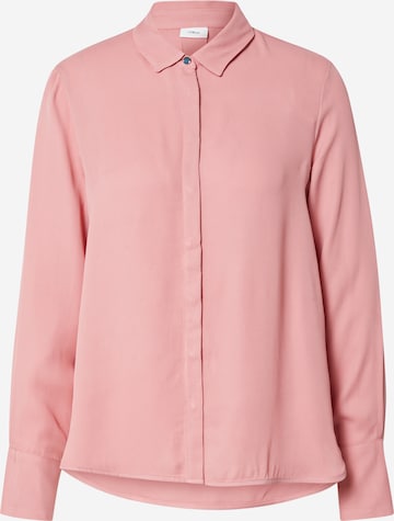 s.Oliver BLACK LABEL Блуза в розово: отпред
