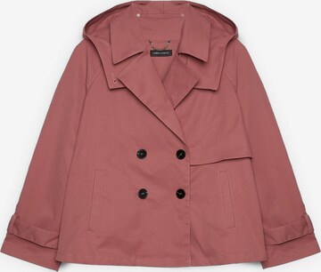 Fiorella Rubino Wintermantel in Roze: voorkant