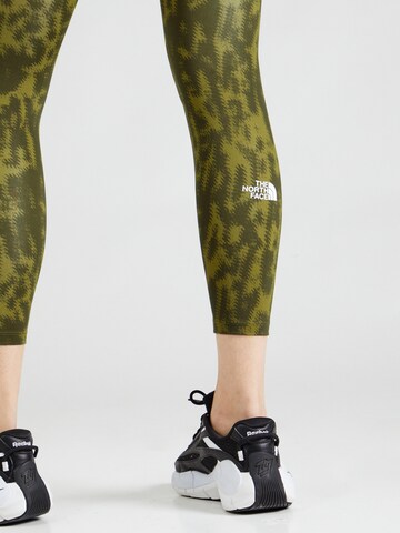 Skinny Pantalon de sport THE NORTH FACE en vert