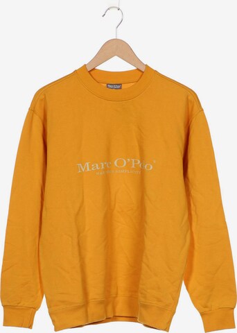 Marc O'Polo Sweatshirt & Zip-Up Hoodie in M in Yellow: front