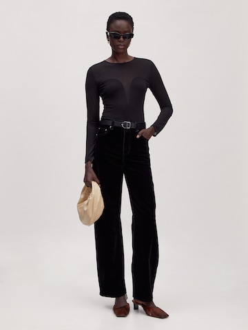 EDITED Baggy Džíny 'Theodora' – modrá