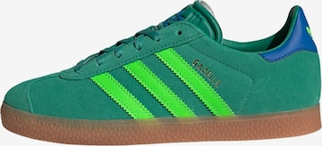 ADIDAS ORIGINALS Sneaker 'Gazelle' i grön: framsida