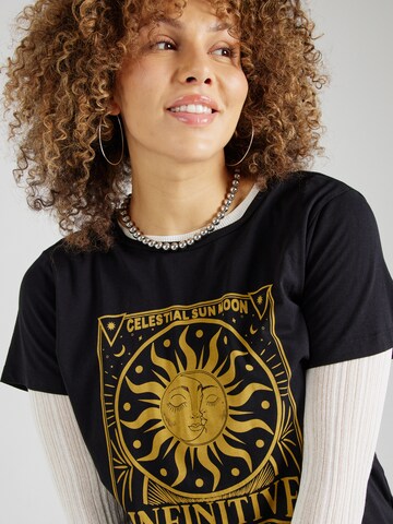 Vero Moda Curve - Camiseta en negro