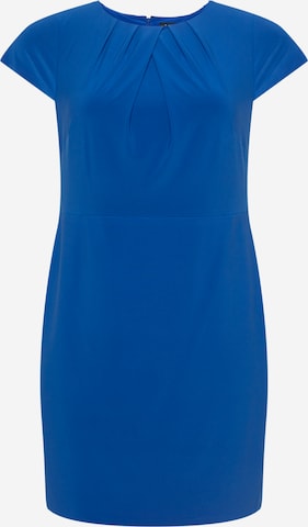 Lauren Ralph Lauren Plus Šaty 'BRENDA' – modrá: přední strana