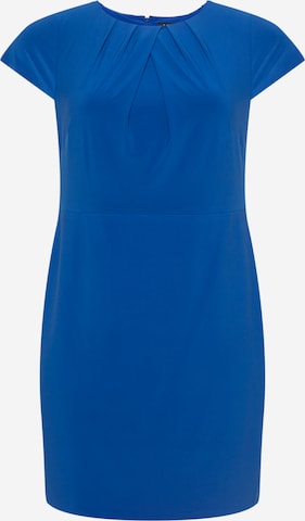 Lauren Ralph Lauren Plus - Vestido 'BRENDA' en azul: frente