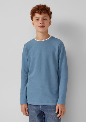 T-Shirt s.Oliver en bleu : devant