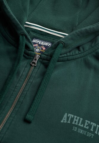 Veste de survêtement Superdry en vert