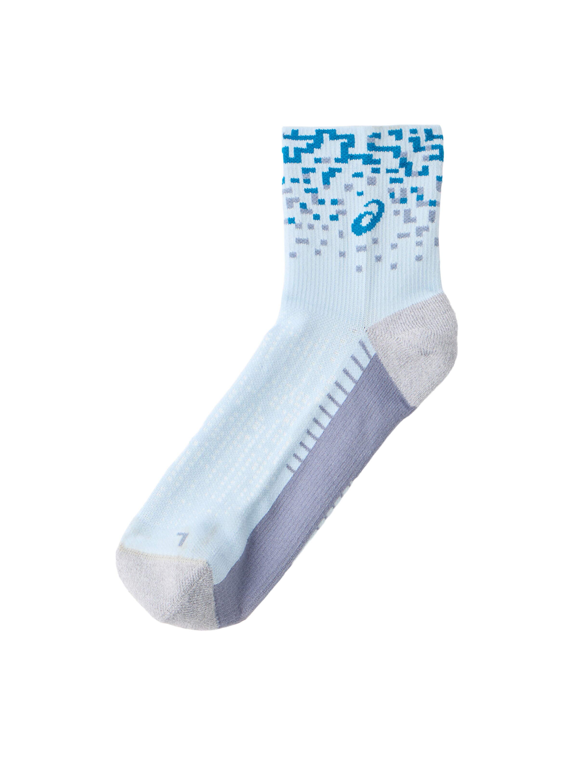 Calzino sportivo di ASICS in blu: frontale