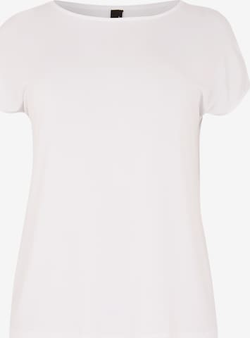 T-shirt Yoek en blanc : devant