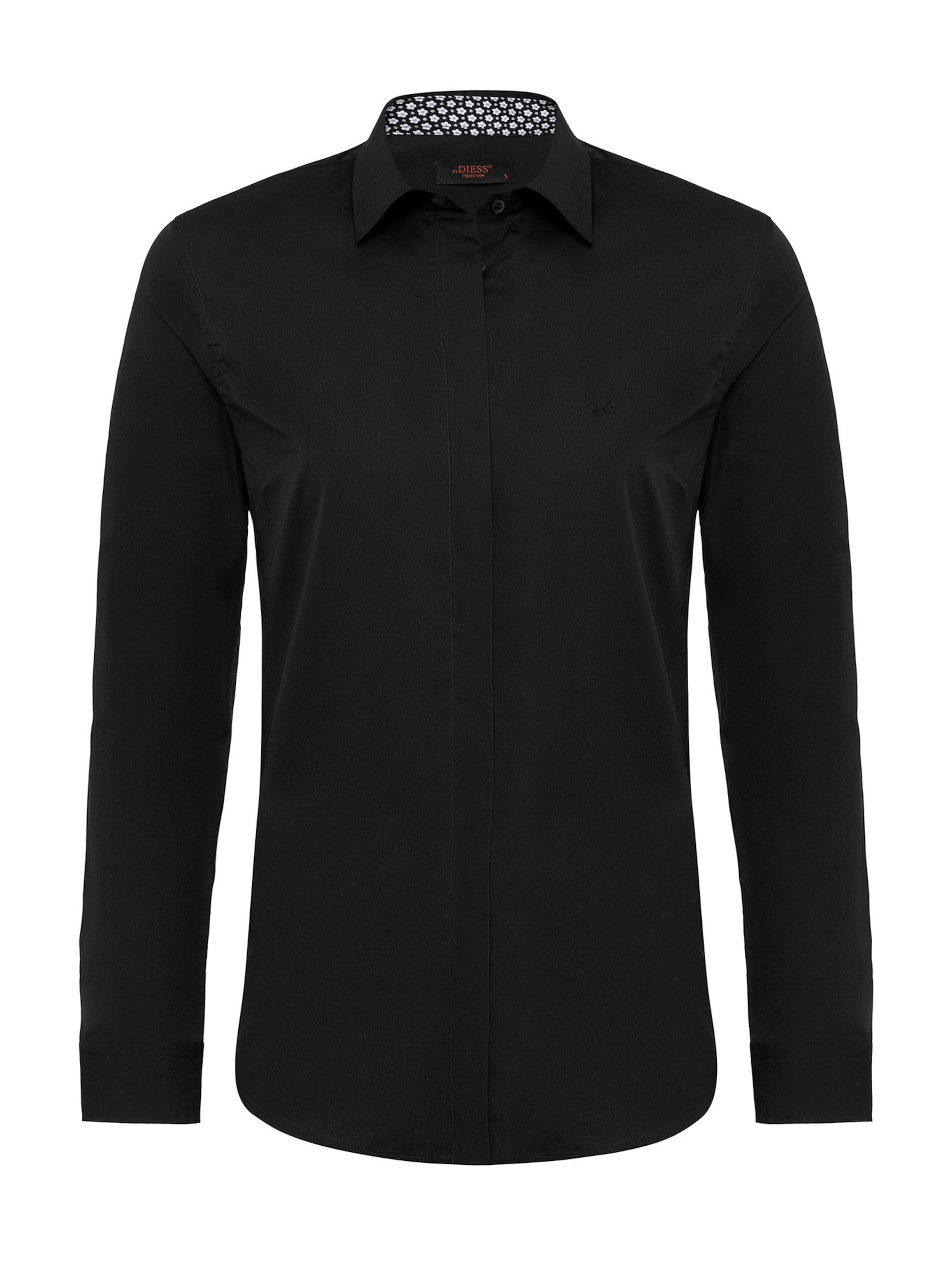 By Diess Collection Blouse in Black: front