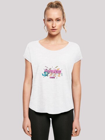 T-shirt F4NT4STIC en blanc : devant