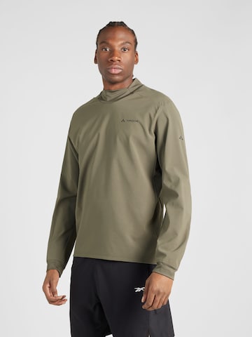VAUDE Sports sweater 'All Year Moab' in Green: front