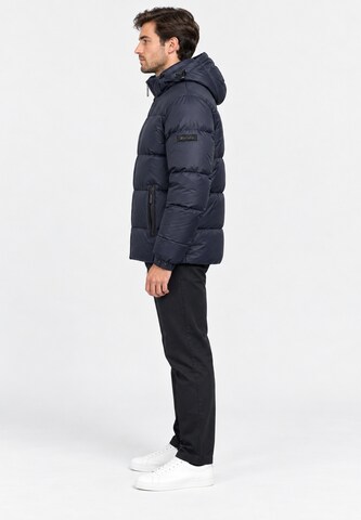 Elara Winterjas in Blauw