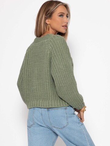 SASSYCLASSY Oversized Cardigan in Green