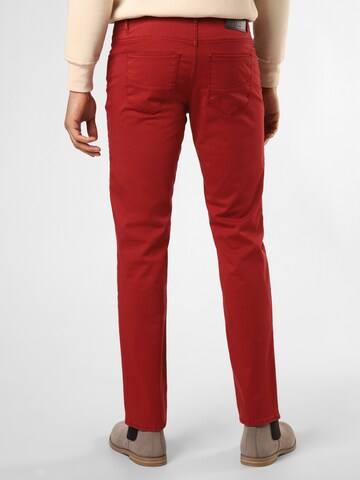 BRAX Regular Broek 'Cadiz' in Rood