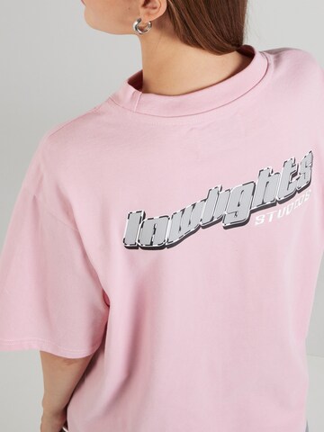 Low Lights Studios Shirt 'SANDED' in Pink